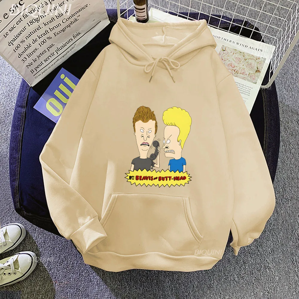 Mens Beavis and Butt-Head Hoodies Sweatshirts for women printing