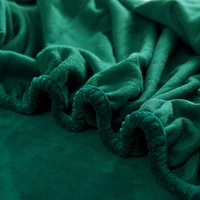 AISIRUI – drap-housse élastique en peluche, chaud d'hiver, housse de matelas en molleton de corail moelleux, linge de lit de luxe, lit Double, protection en velours 5