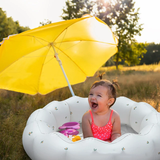 Piscine gonflable portable ronde en PVC pour bébés, jeu de jardin pour  tout-petits, bain d'eau, pataugeoire pour enfants - AliExpress