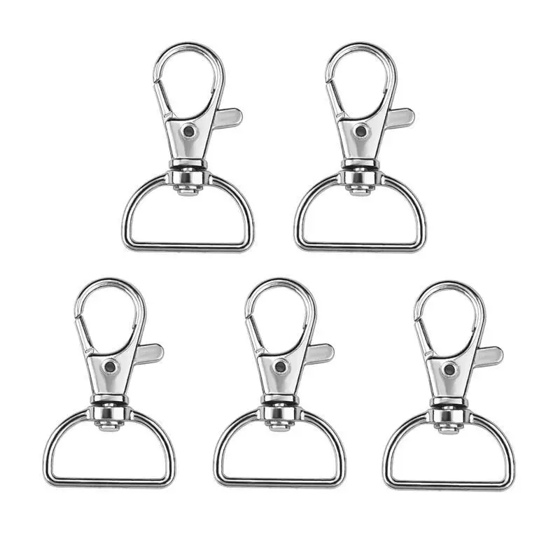 SALALIS mousqueton Fermoir à homard en métal, 50 pièces, boucle à
