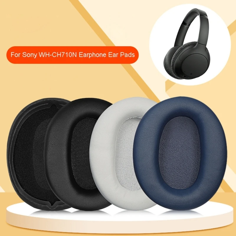 

Breathable Earpads For Sony WH-CH710N Headphone Ear Cushions Elastic Earpads Headphone Memory Foam Sleeves Protein Ear Pads