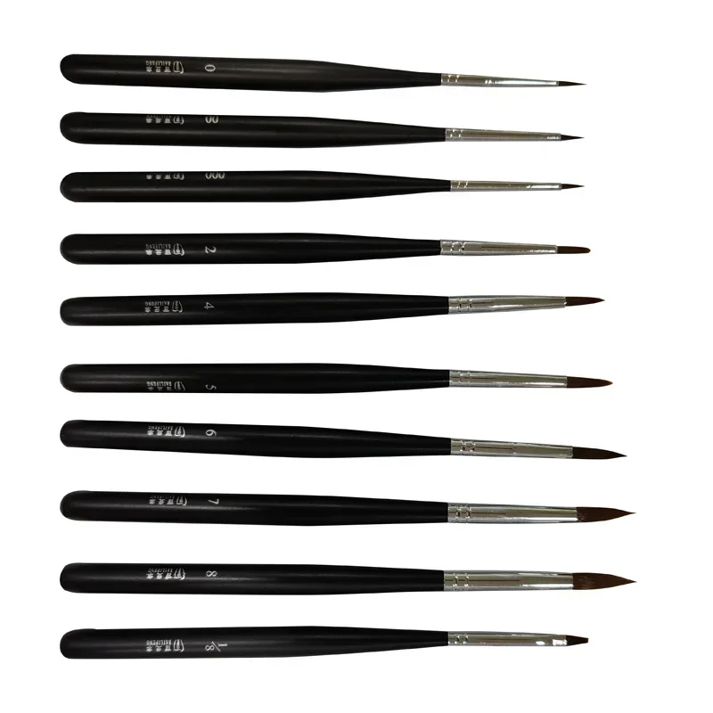 1pcs Dental Resin Brush Pens Dentistry Shaping Plastic Silicone Adhesive Composite Cement Porcelain Teeth Dentist Lab Tools