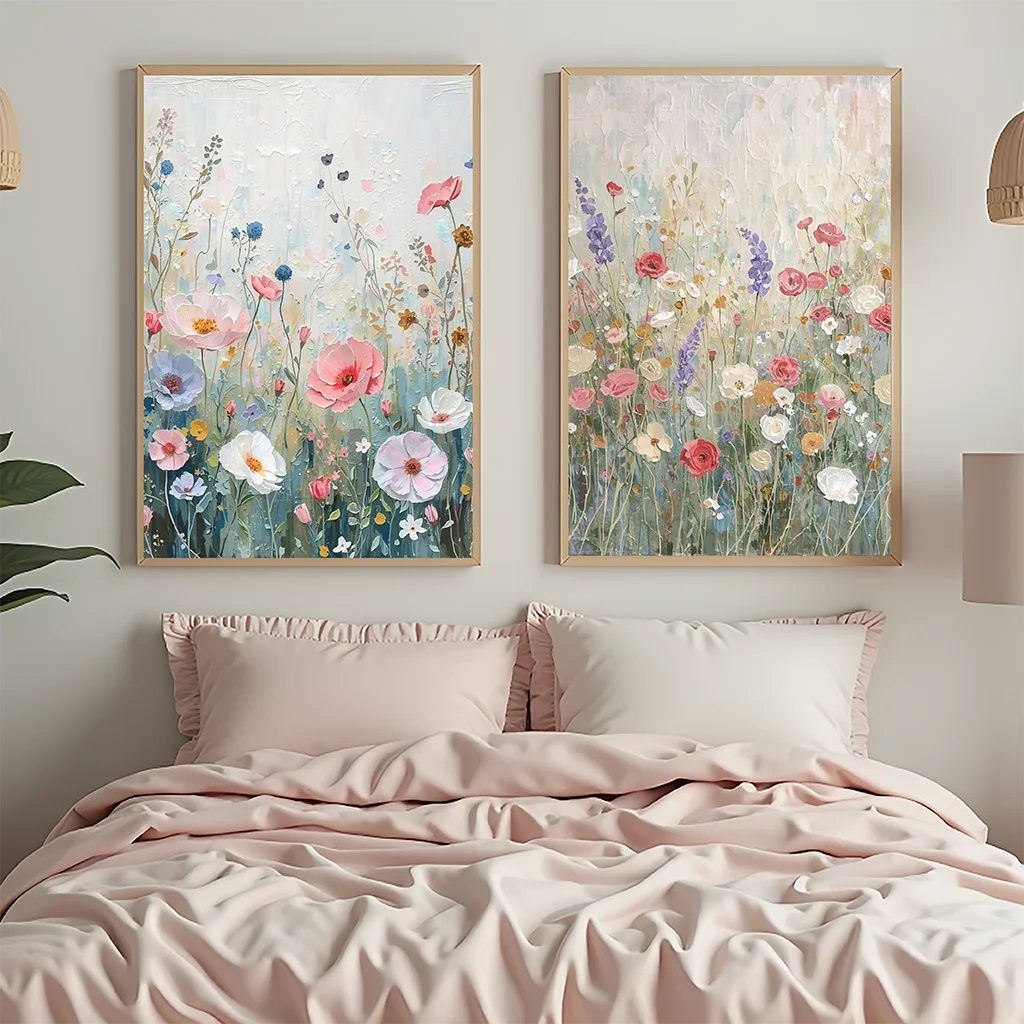 Vintage Floral Canvas Art 4