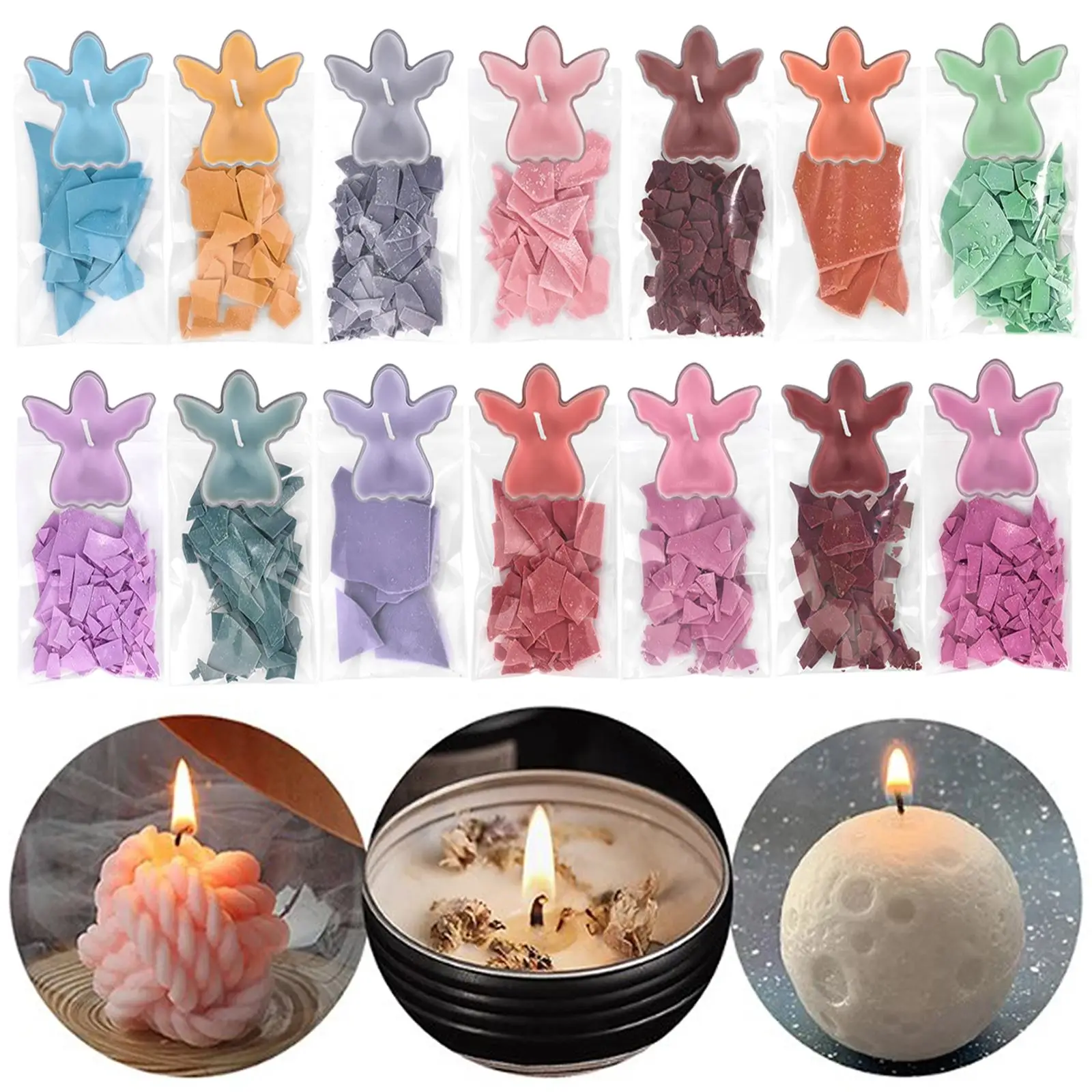 14CandleDyeColorsWaxCandlesWaxPigmentDyeColorsCandleDye