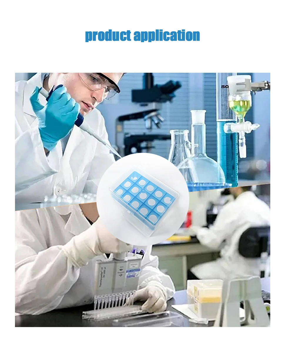 WESTTUNE Labor-Pipettenspitzenbox, 10 ul, 200 ul, 1 ml, 5 ml, 10 ml, universelle transparente Mikropipette, Kunststoff-Pipettenschachtel, Laborbedarf – Detail 7