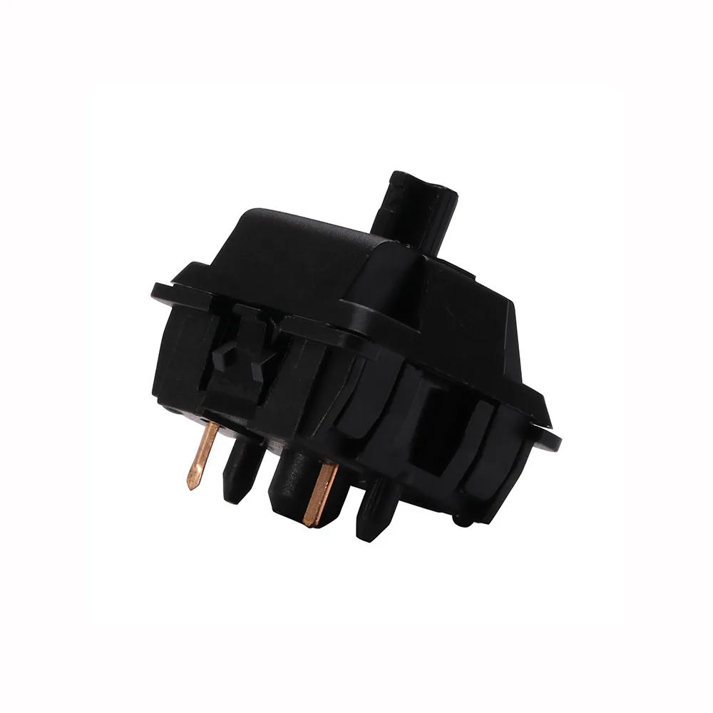JWICK Black V2 Linear Switch – Premium Lubed Nylon, 5-Pin, 58.5g/63.5g