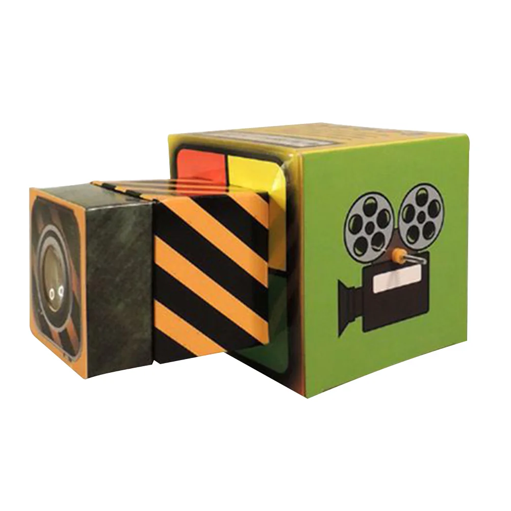 

DIY Projector Kids Night Light Projector Kids Children's Small Wooden Plaything Science Technology Paper