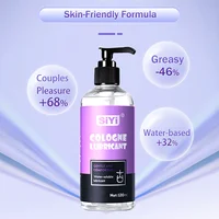 120 ml/300 ml wasserbasiertes Gleitmittel für Paare, langanhaltende Kolonienduft-Pumpflasche, nicht klebendes, hautfreundliches Intimschmiermittel 2