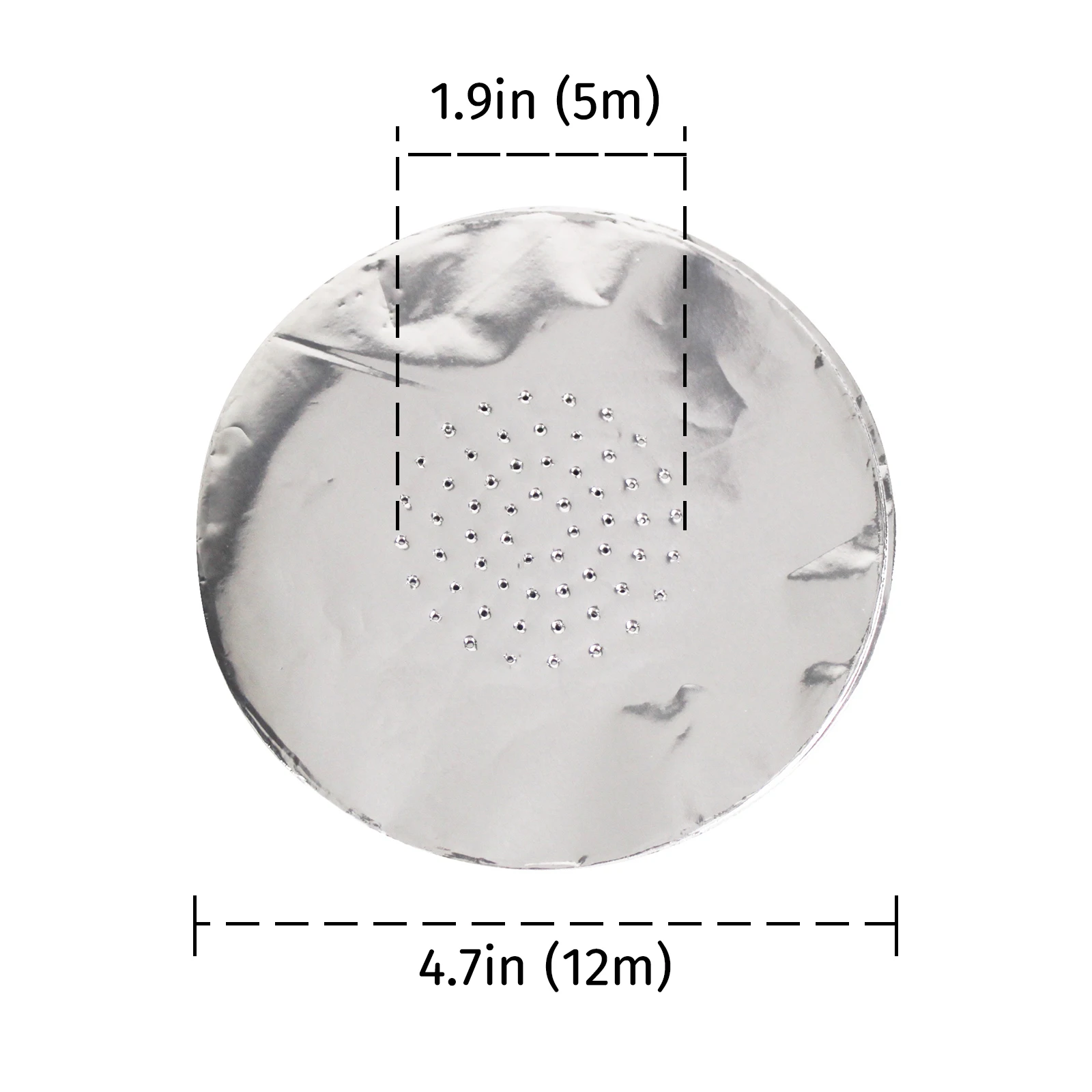Hookah Accessories 50 Pcs/pack Shisha Aluminium Foil With Hole Perforated Foil Hookah Sheesha Narguile Chicha Shisha Tobacco Bowl Accessories