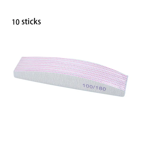 File 100 To 180 Manufacturers Buffs Lime-sand Nail Files 100x180 For Manicure Tools Professional Filer Touch Nail Remove