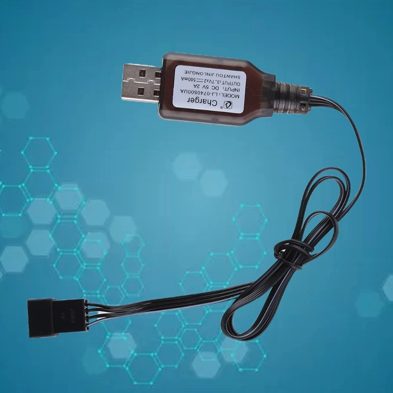 s 7.4v (3.7v x2) 충전기 SM-4P 리튬 이온 배터리 전기 RC 완구 더블 전자 E561-001 NEWQIDA FODA 루이 CHUANG R/C 자동차 보트 USB 충전기