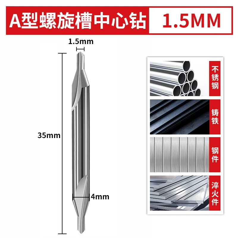7 Pièces Kit De Forets Centraux En Acier à Grande Vitesse