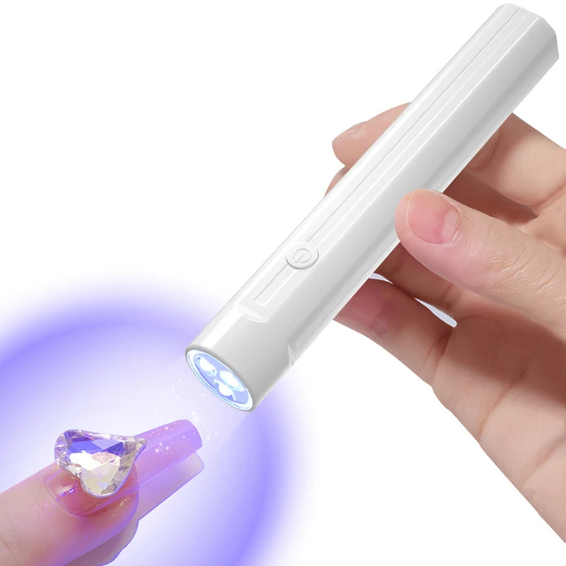빠른 건조 네일 광선 요법 기계, 3 UV LED, 3W 젤 광택제 네일 드라이어 램프, 매니큐어 도구, USB 살롱 장비