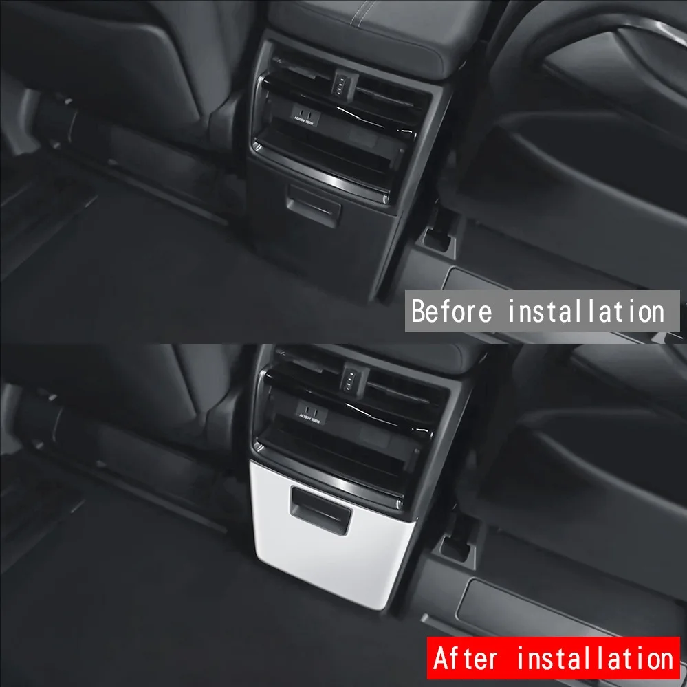 Toyota Alphard Vellfire 40 시리즈 2023 2024 뒷좌석 등받이 보호대 어린이 안티 킥 패드 Waterprrof 자동차 액세서리