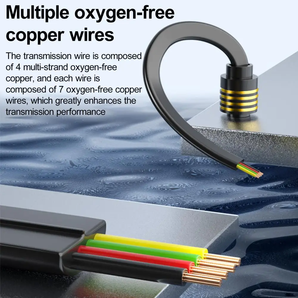 Phone cord detangler Phone Cord Anti-rolling Device Swivel Telephone Cord Detangler 360 Degree Anti-tangle Rj9 4p4c Handset Cable for Landline