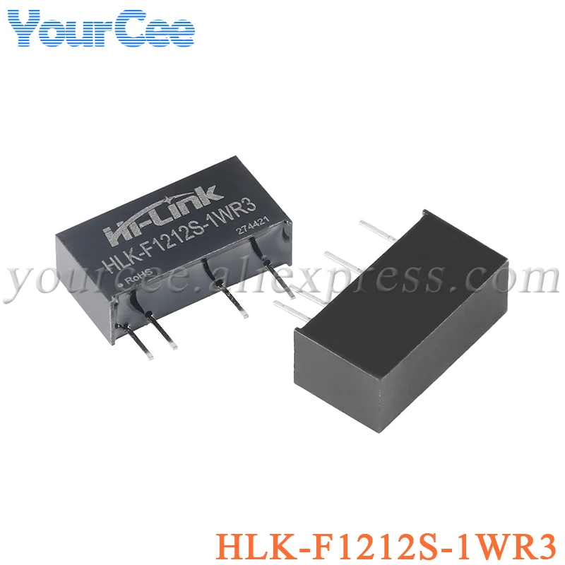 F1212SDCDCIsolatedPowerModule12Vto12V84mADCtoDCShort