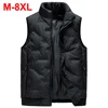 Men's Winter Padded Vest Plus Size Waistcoat Thicken Warm Jacket Parkas Coat Big Size 8XL 7XL Outwear 1