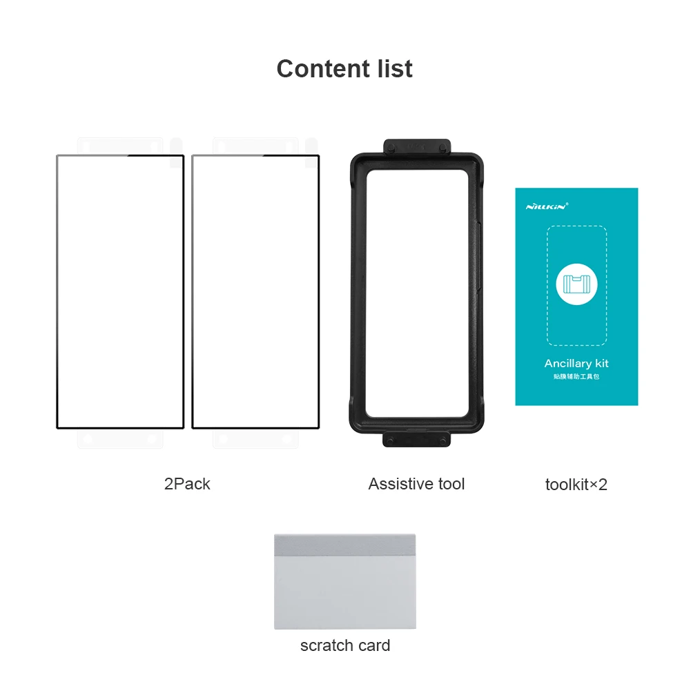 Für Vivo X Fold 3 Pro 5G Film Nillkin 2 Stück schlagfeste gebogene weiche Displayschutzfolie für Vivo X Fold 3 Pro – Detail 17