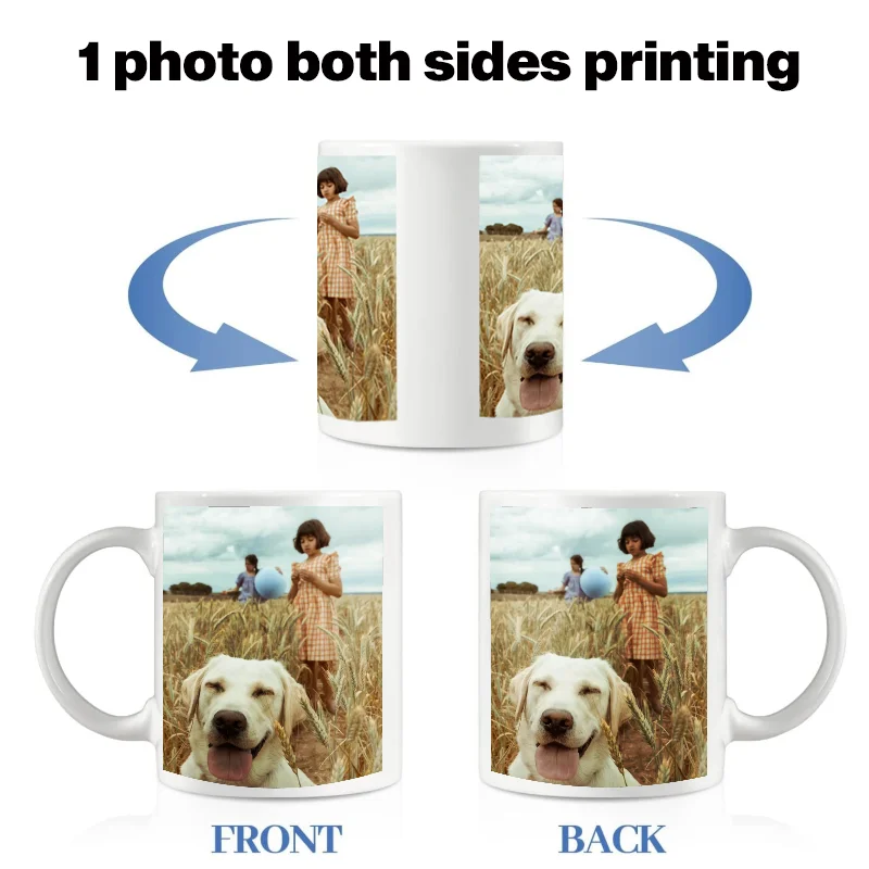 1 Custom Personalized Coffee Mug With Photos&text - Unique Gift For Anniversary, Valentine's Day, And Mother's Day_voghion.com