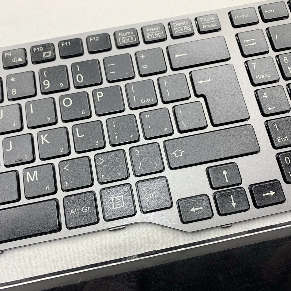 Us-teclado Portátil Retroiluminado Internacional para Fujistu E754 Lifebook E753 E756 E554 E556 com Quadro Us-i Layout - Imagem 2