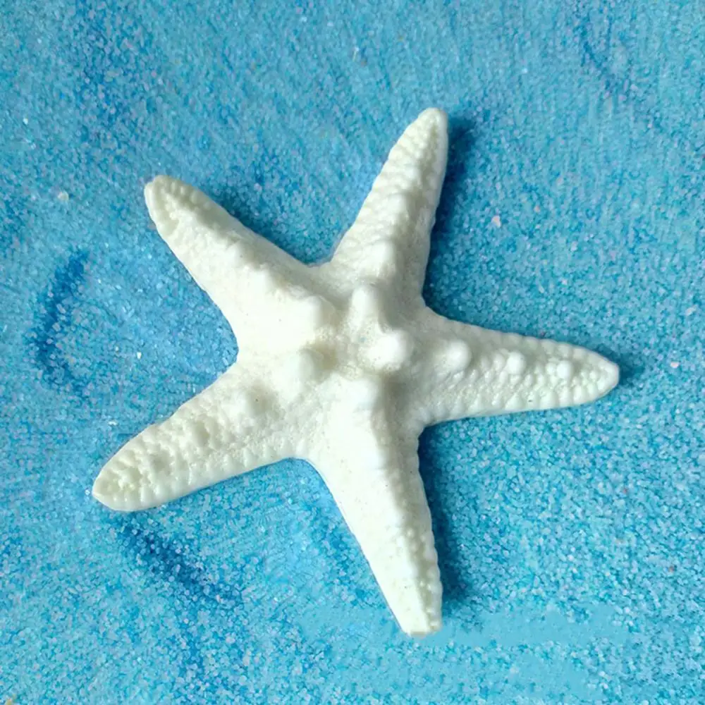 5Pcs Aquarium Decoration Decor Simulation Starfish Ornament Beach Ocean Sea Star Home Wall Party Decor