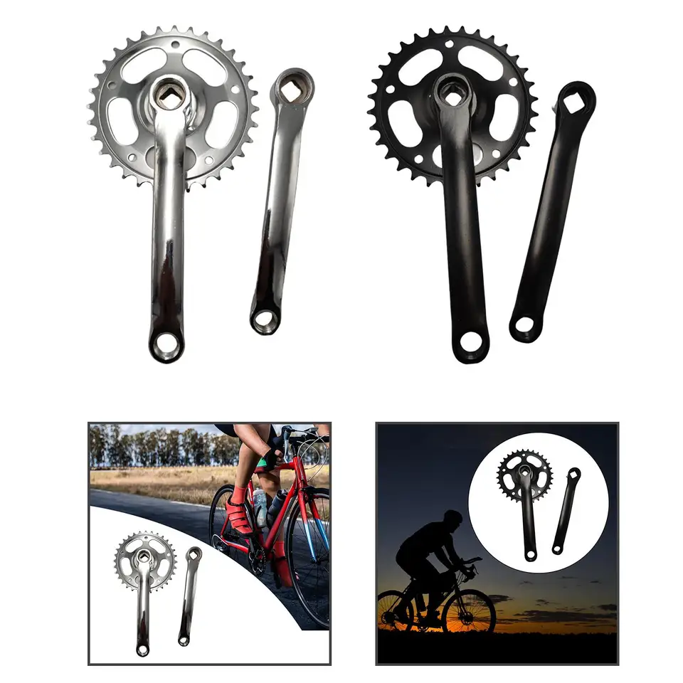 Juego De Bielas De Bicicleta De Montaña Crankset Para Fsa, G | Meses