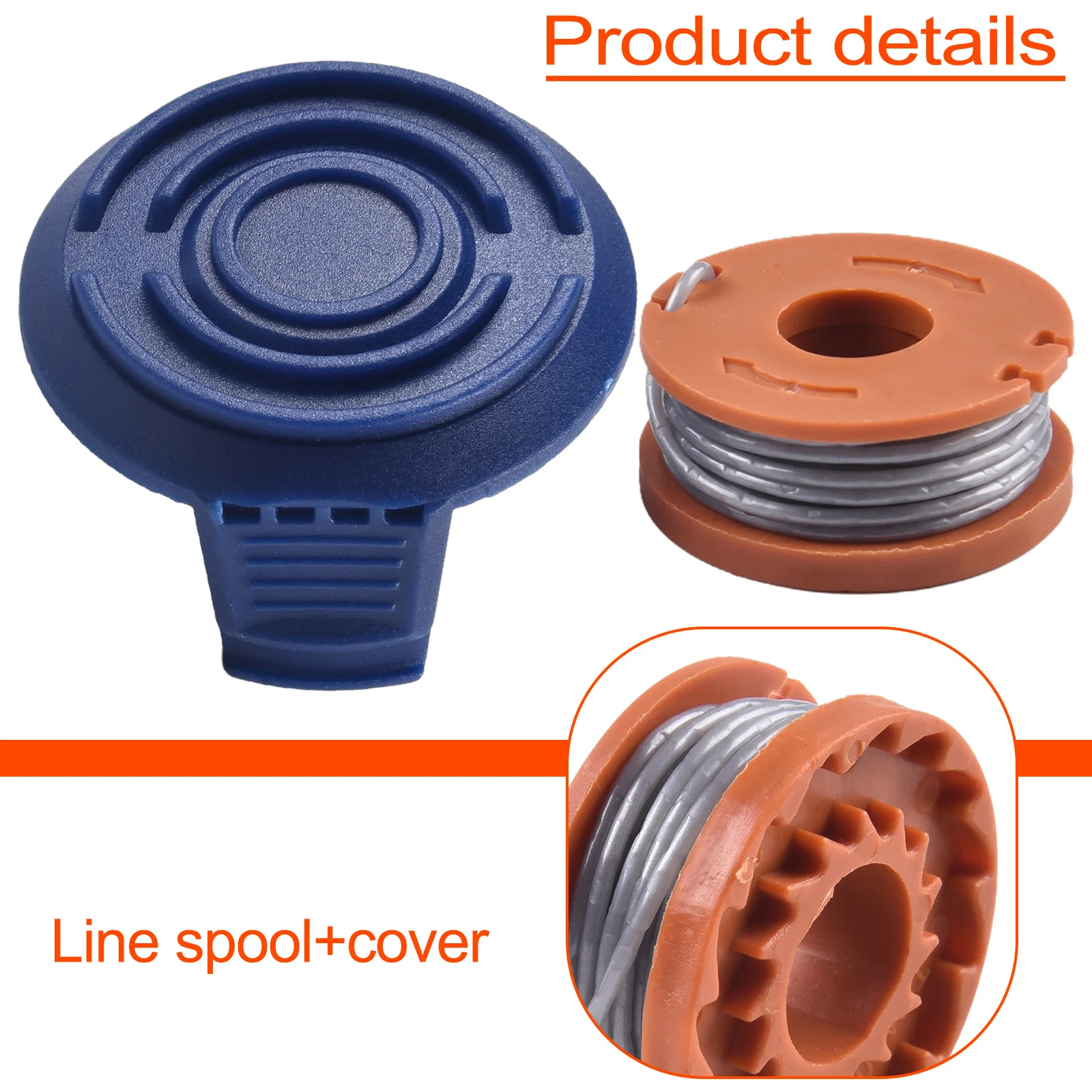 

Parts String Trimmer String Trimmer Parts Garden Grass Outdoor Replacement Spool Cap Trimmer String Trimmer Parts