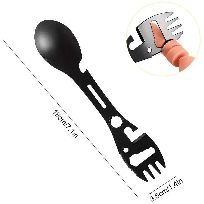 Versatile Camping Fork Spoon Tool 3