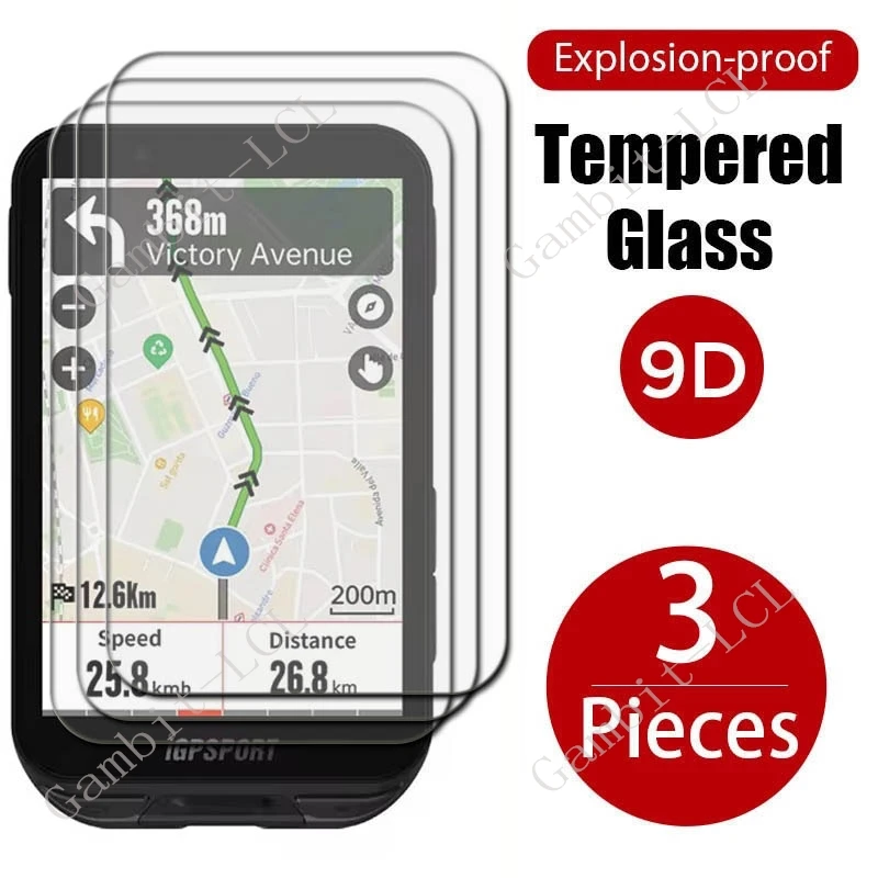 3 pièces HD Original pour iGPSPORT BSC200 BSC300 GPS verre trempé protection sur iGS800 BSC200S BSC300T Film de protection d'écran