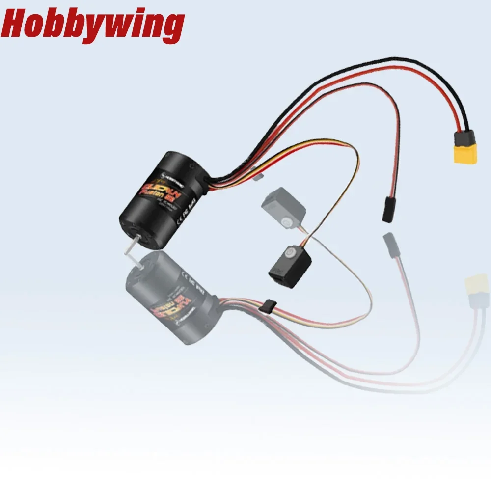 HobbyWing QuicRun 퓨전 Se 540, RC 1/10 클라이밍 카용 센서 모터 내장, 40A ESC, 2 인 1, 1800KV, 1200KV, 신제품