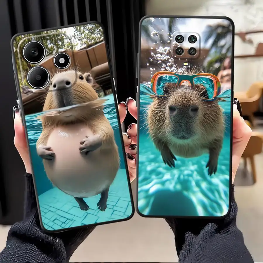 Cute Capybara Fun Phone Cover Case