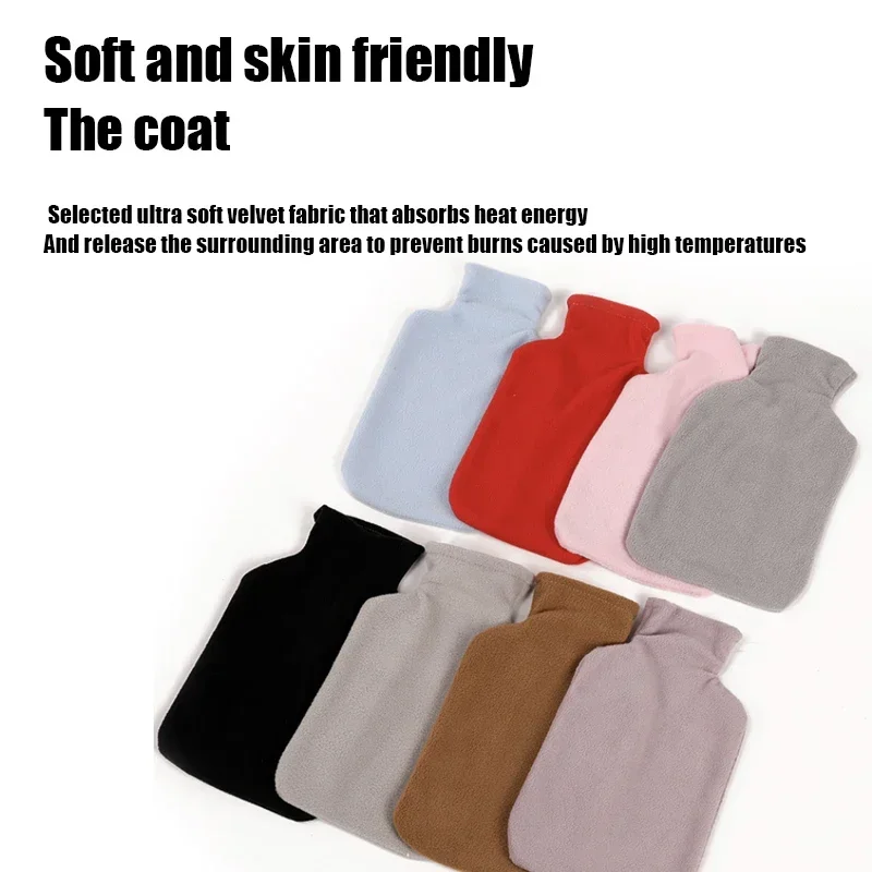 Description Picture 6 of itemCute Animal Hot Water Bottle Belt Women Portable Hand Warmer 1000ml Hot Water Bag Bottles For Girls Heater Home Warming Product