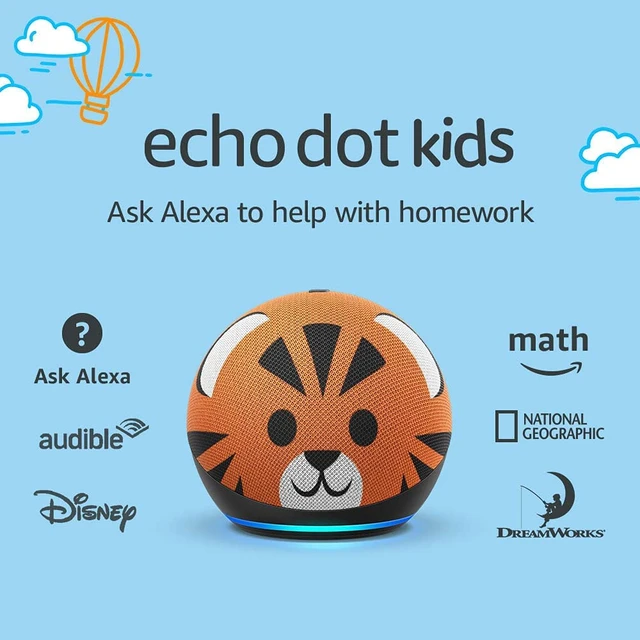 cible les jeunes enfants avec Echo Dot Kids Edition, l'enceinte  connectée - MarketinGeek