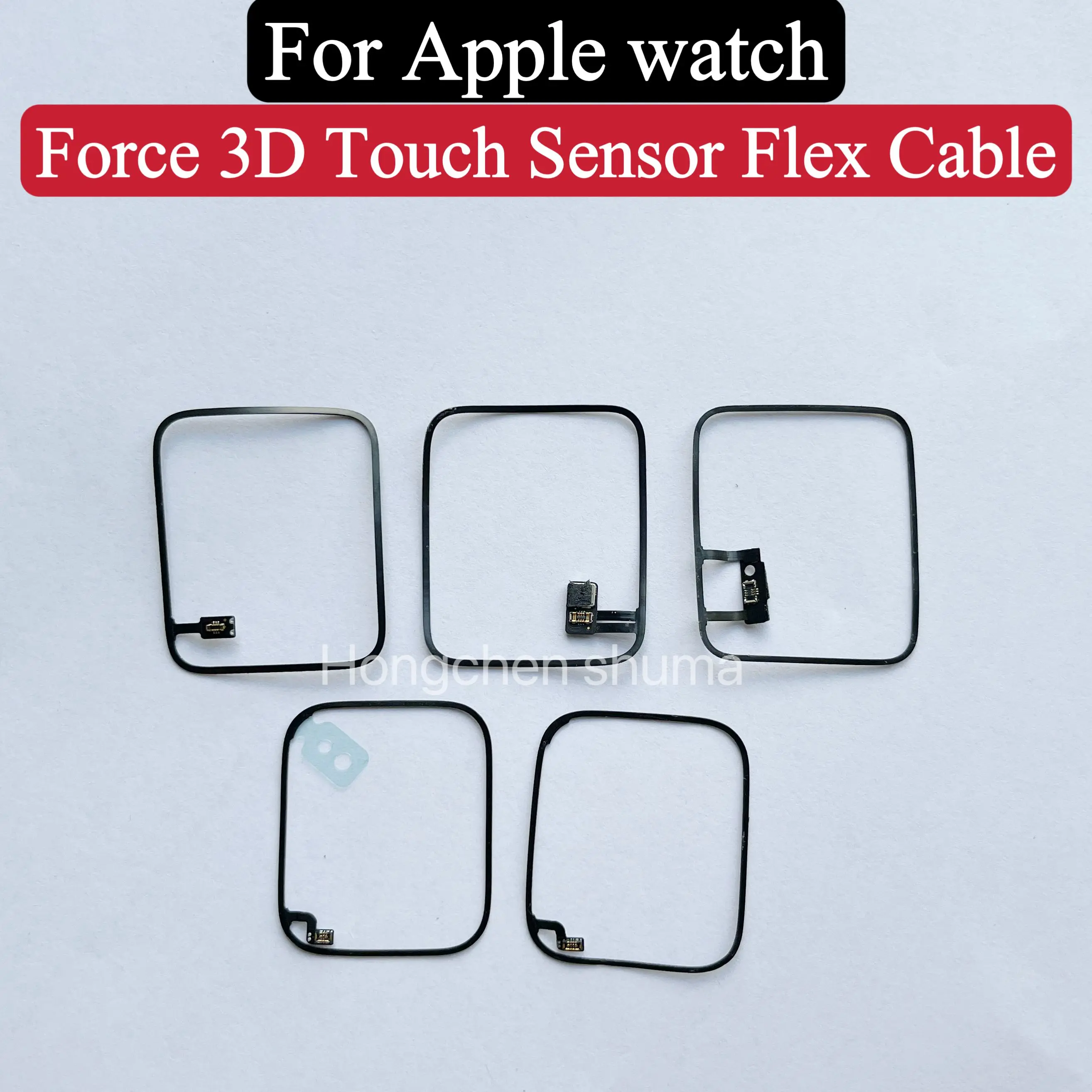 Force 3D Touch Sensor Flex Cable Per Apple Watch Series 1 2 3 4 5 Gravity Induction Sense Coil 38Mm 42Mm 40Mm 44Mm Gps Lte Parts