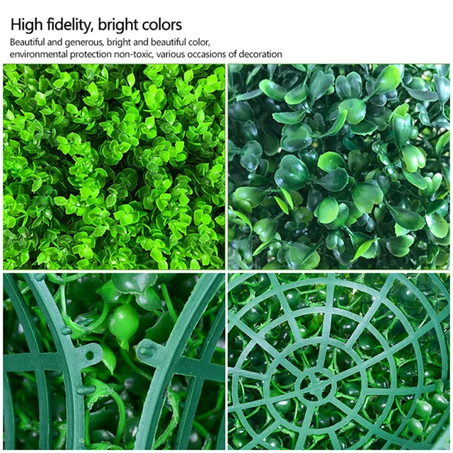 Nagy Mesterséges Növények Műanyag Dobozos Golyók Eukaliptusz Milánói Füves Golyó Esküvői Party Otthon Szabadtéri Dekoráció Bonsai - Image 5