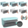 1/2/3PCS Silicone Shower Hair Catcher Wall Mounted Hair Stopper Hair Collector For Sink Bathtub Bathroom Accessories Reusable 1