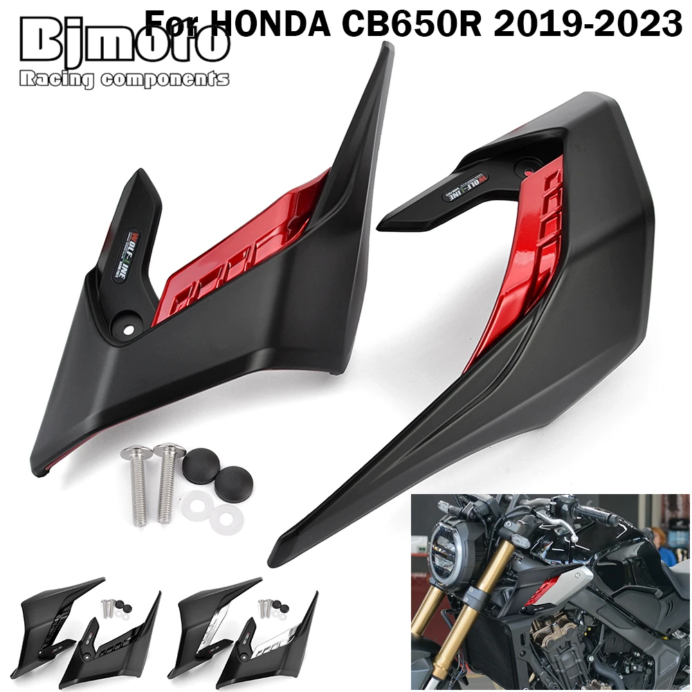 

CB 650R 650 R Winglets for Honda CB650R Side Wing Panel Cover Winglets Cowl Frame Motorcycle Fairing Kits Accessories 2019-2023