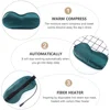Heated Eye Mask Sleep USB Moxa Blindfold Electric Heating Double Eyelid Warm Temp Control Steam Green 3
