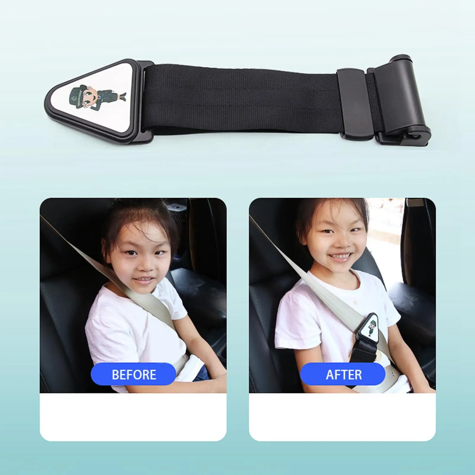 Ajusteur de ceinture de sécurité pour enfants – عليلو Express بالدينار