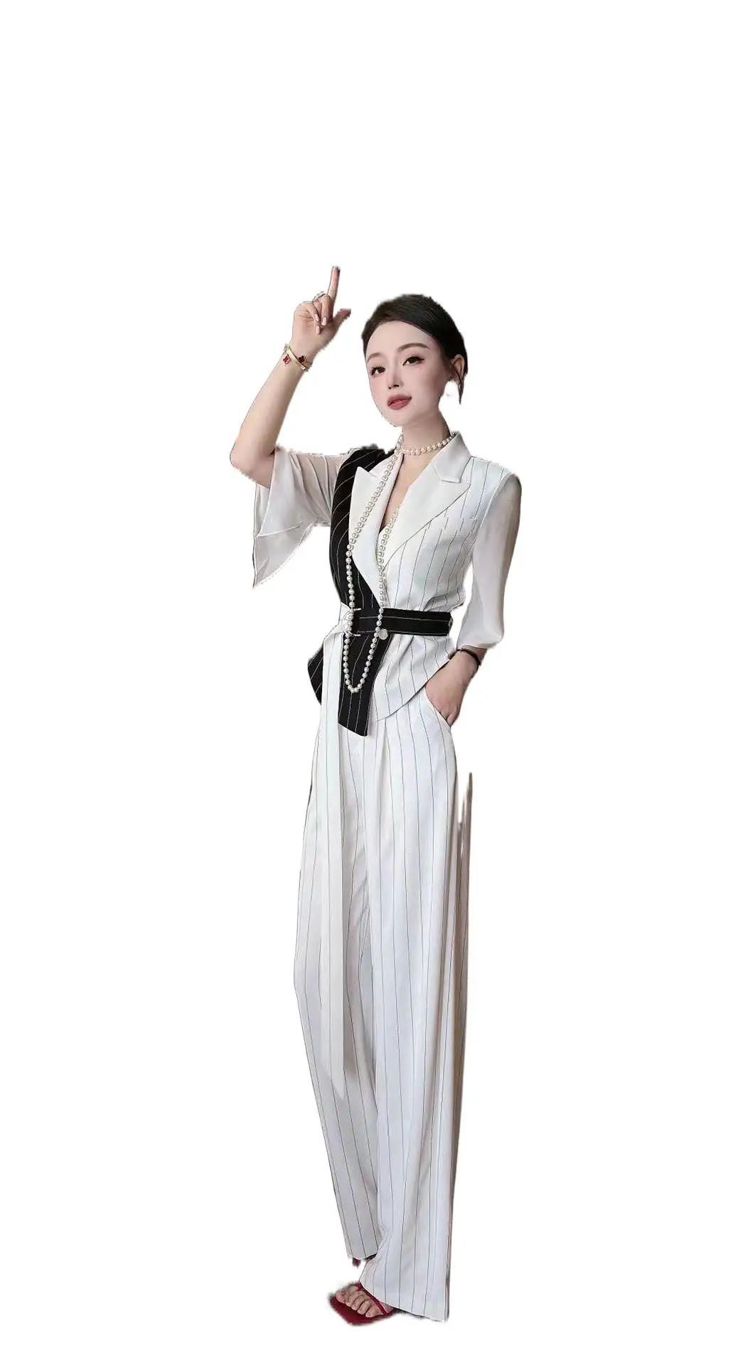 

2023 Women's Clothing Fashion Color Contrast Set