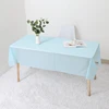1pc Reusable Tablecloths 137x183cm BPA Free Plastic Dining Table Cover Cloth for Parties Picnic Camping Disposable Tablecloths 5