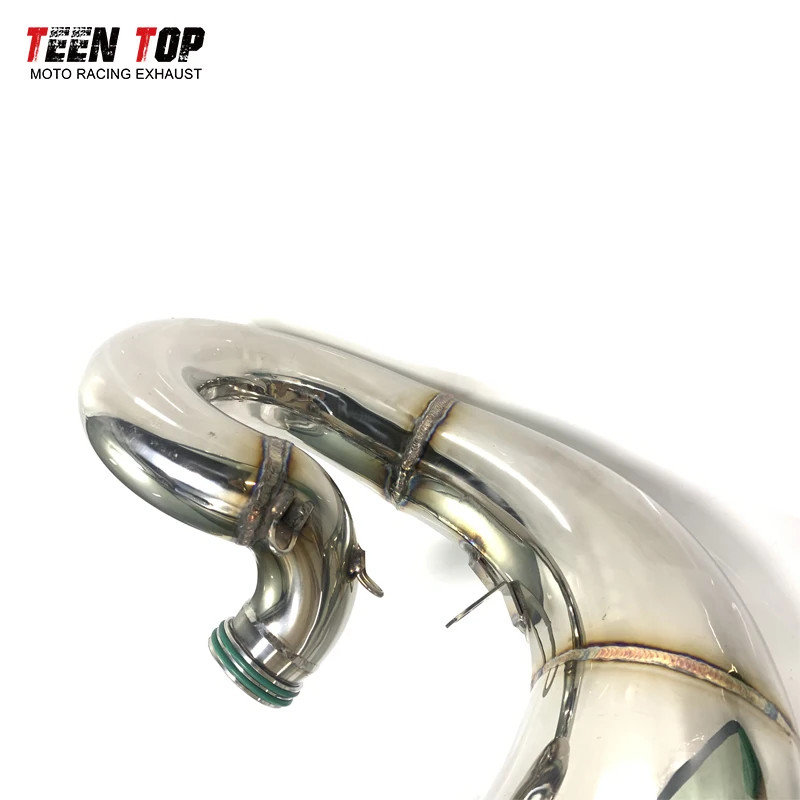 Offroad BiKe Exhaust For GAS GAS EC250/EC300/EX300 21-22 EX250/MC250 22-23 Steel Motorcycle Exhaust Front Pipe Escape Moto Tube - Image 4