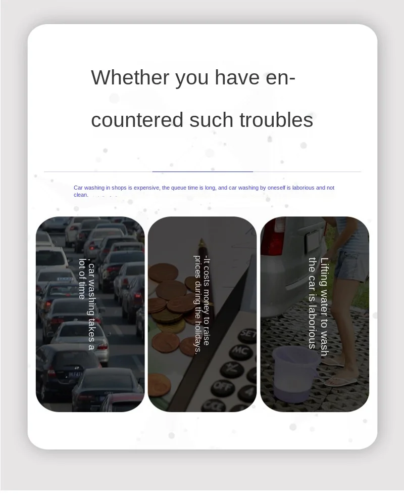 Description Picture 3 of itemPortable High-Pressure Water Gun Cleaning Car Wash Machine Garden Watering Hose Nozzle Sprinkler Foam Thread Quick Connector