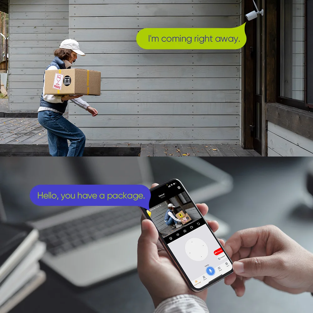 SANNCE 2 шт. беспроводная камера 5MP/3MP Wi-Fi уличная домашняя IP-камера видеонаблюдения IP-камера