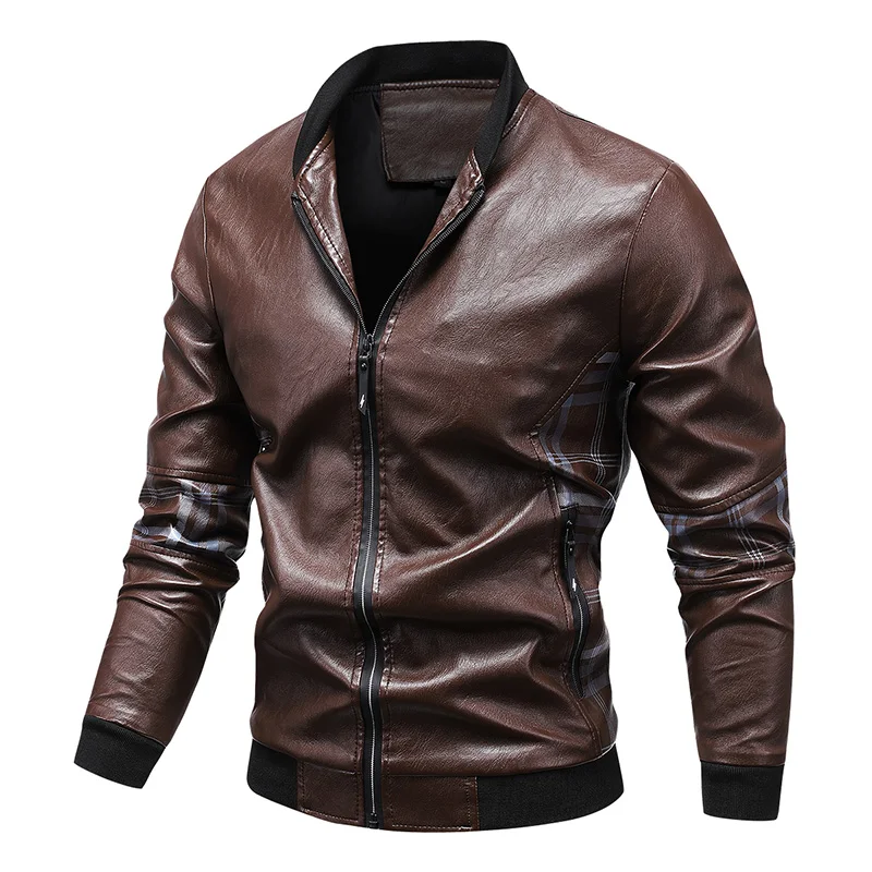 Icone™ CasualJacket: Staande Kraag Casual Rits Jas Voor Heren