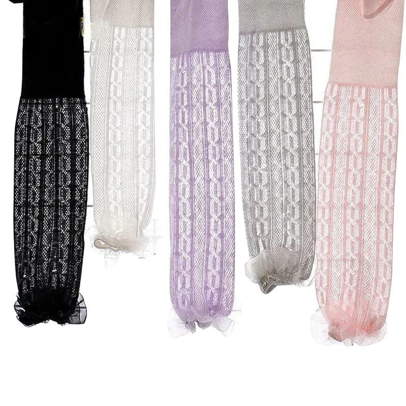 

Kids Baby Leggings Summer Thin Soft Cute Lace Elastic Kids Girls Boys Pants Ice Silk Mesh Breathable Baby Boy Girl Leggings