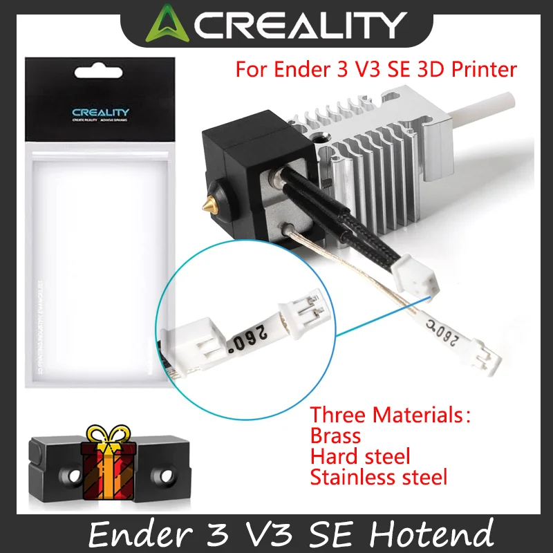 Advanced High-Temperature Hotend Kit with Titanium Heatbreak Coating