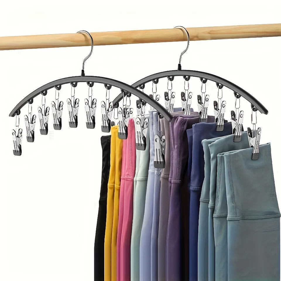 2 Pack Windproof Hanging Drying Rack Clips