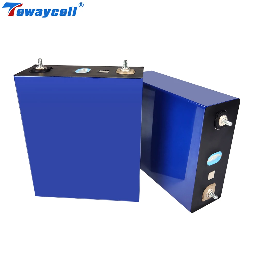 Tewaycell-3.2V 315Ah 320Ah Lifepo4 배터리 등급 A DIY 12V 24V 48V 충전식 배터리 팩, RV 보트 골프 카트 태양광 세금 없음