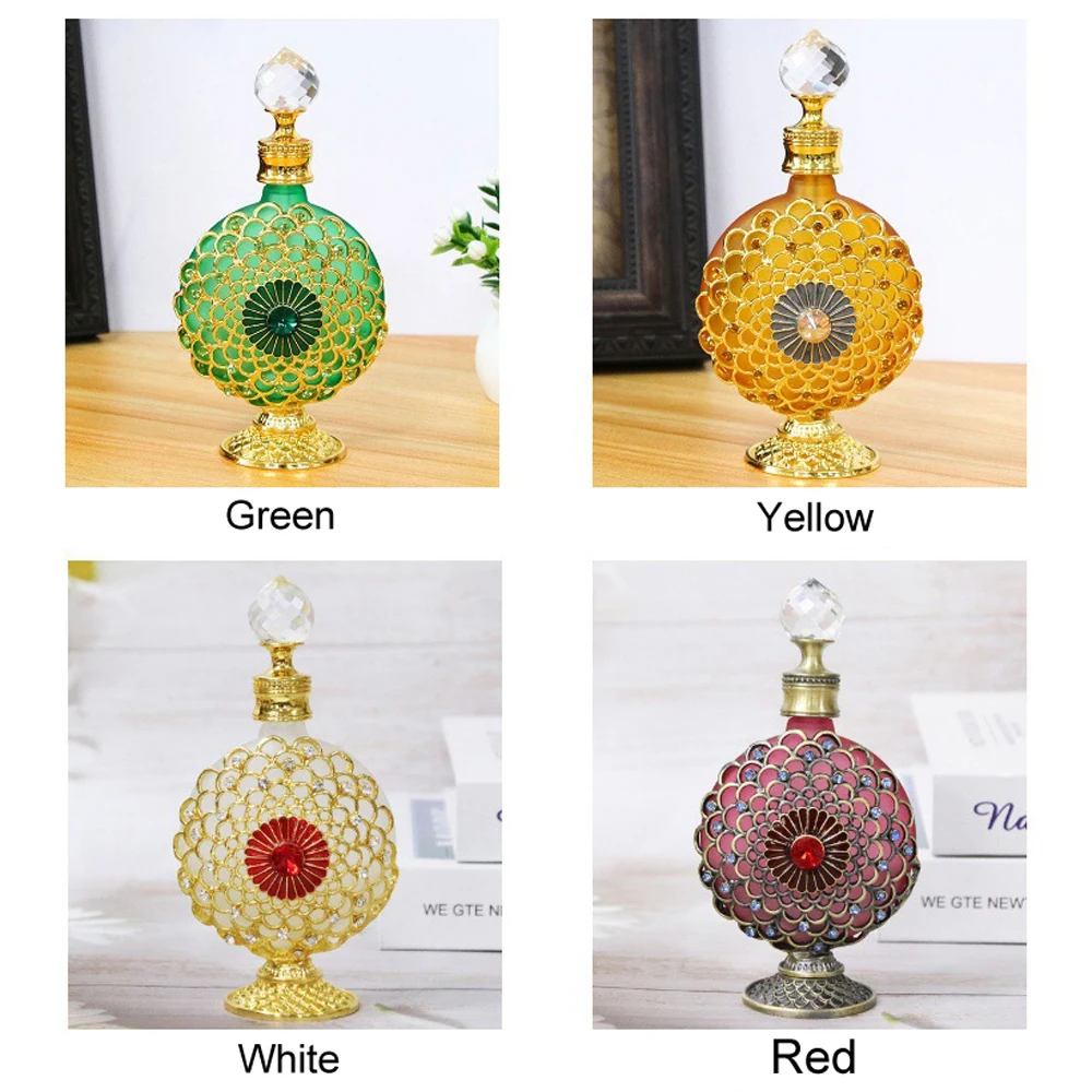 30ml Luxury Vintage Perfume Bottles parfum Mini Travel Essentials Oil Glass Dubai Refillable Perfume Refill mini Dropper Bottle